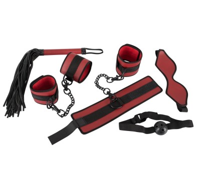 Bondage Set red/black